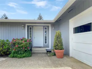 Entrance to house.
