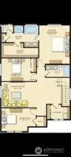 Upstairs Floorplan