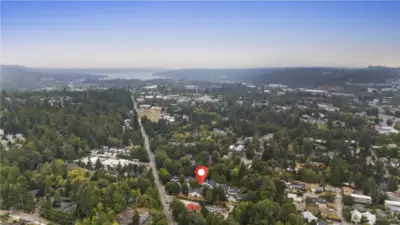Mountains, lakes, and forests as far as the eye can see. Welcome home!