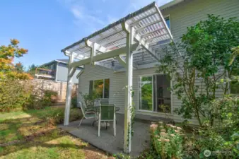 Covered patio