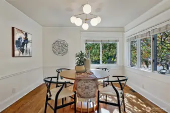 If a formal dining room is not a necessity, this would make a great office.