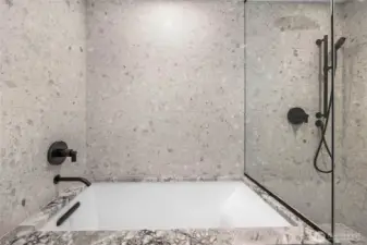 Ready for the hot bath or showers