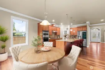 plenty of room for entertaining