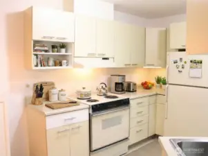Kitchen Virtually Staged