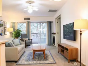 Living Room Virtually Staged