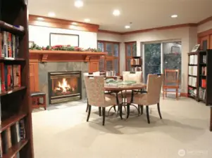 Library Virtually Staged