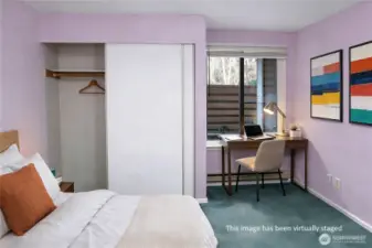 Some photos virtually staged.