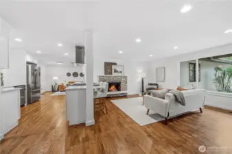 Living Area / Kitchen