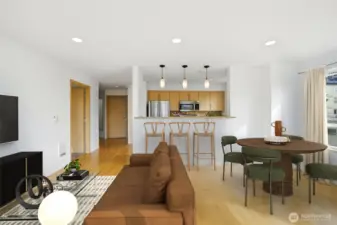 The open layout flows seamlessly, making it easy to relax, entertain, or simply take in the view.