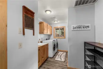 Laundry on Main Floor