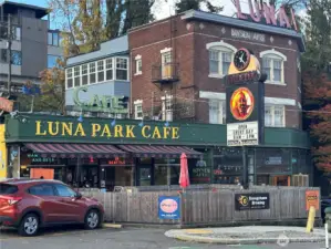 Iconic Luna Park Cafe just steps away