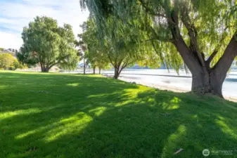 Private community park is beautifully maintained for you