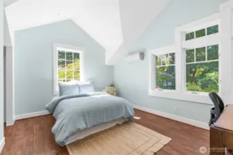 Main house upstairs bedroom.
