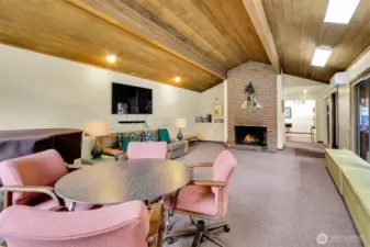 Vibrant, active Cedar clubhouse
