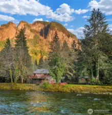 This is a magical place to call home - with Mount Si at  your front door and the Snoqualmie River at your back!