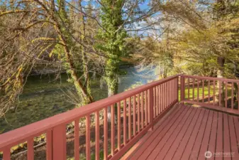 With it's own private deck.