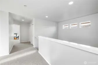 Generous Second Floor  Hall Wa