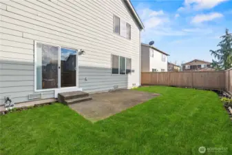 Well Manicured Backyard