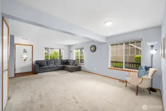 Entry into 1st Living Room