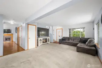 Hallway to 2nd Living Room