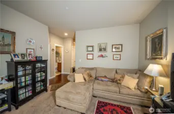 Plenty of room here to lounge around, have some snacks and watch the game.