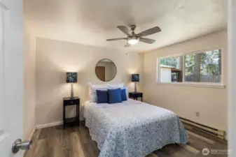 Bedroom 1 with walk in closet