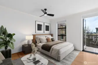 Virtually staged option 1