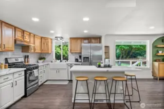 Enjoy a room bathed in natural light, with a prominent large window.