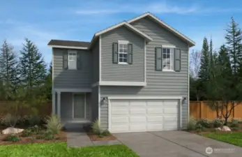 Not of actual home.