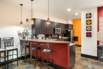 Club house kitchen