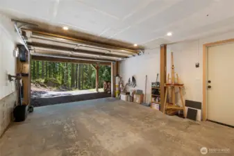 Garage with smart opener