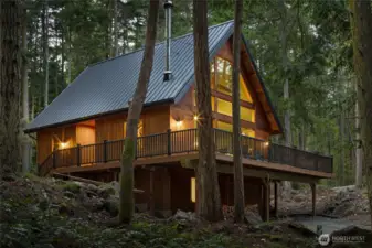 Twilight exterior