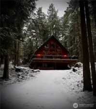 Snowy exterior