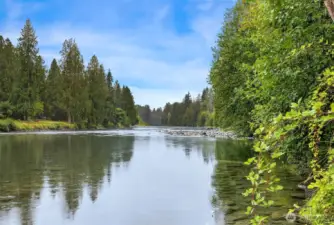 Nearby Stillaguamish River