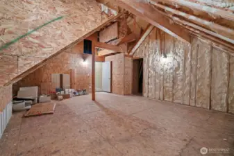 Unfinished space, large!