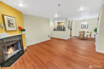 The prior photo has a virtually staged living room.