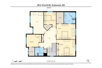 Versitile floor plan with 4 bedrooms and a spacious bonus room upstairs plus a dedicated office space on the main floor.