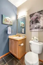 Main floor guest powder room