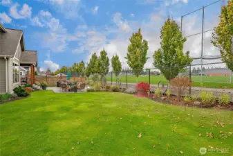 Plenty of yard for lawn games or playing ball!
