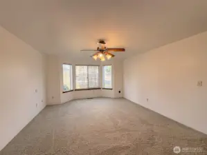 Another view of primary bedroom. Large walls for all your bedroom furniture.
