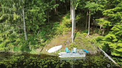 50ft of medium bank waterfrontage.