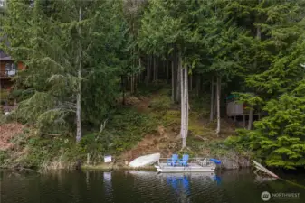 View of lot from lake