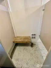 Heated Changing Room