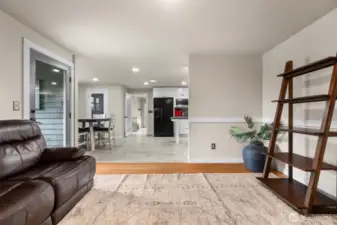 Flexible bonus room, great for a home office or study.