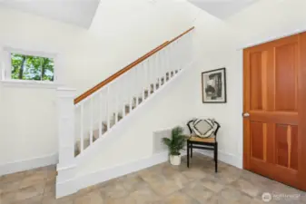 Heading upstairs to the three bedrooms.