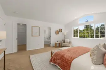 With vaulted ceilings, great windows...