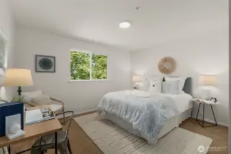 2nd (large) upper bedroom.