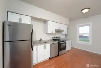 Upper floor kitchen