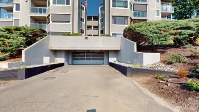 Secure parking garage