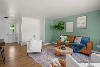 All new doors, trim hardware & fresh paint throughout the home gives the home an updated look!